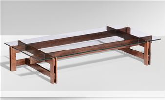 Parisi Ico Tavolino Con Struttura In Legno Mutualart