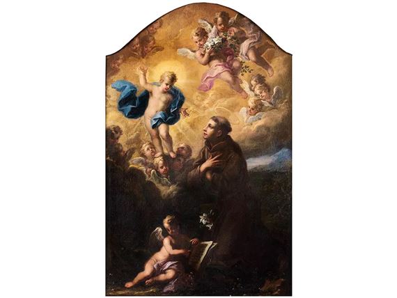 Saint Anthony of Padua by German School, 18th Century, 18th century