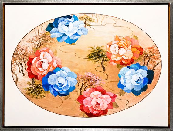 Peonies by Jeong-Soon Oum, 2007