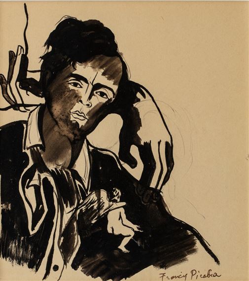 Portrait d'homme by Francis Picabia