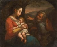 REST ON THE FLIGHT INTO EGYPT by Federico Barocci