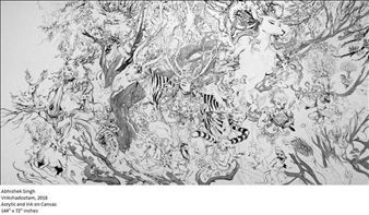 Gond and Graphic Art Come Together for Trees