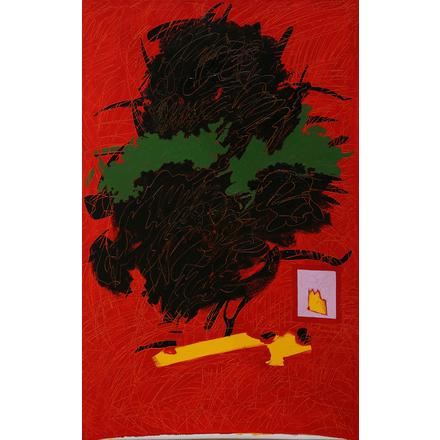 Abstract (Red, Green, and Black) by José Lerma, 2005