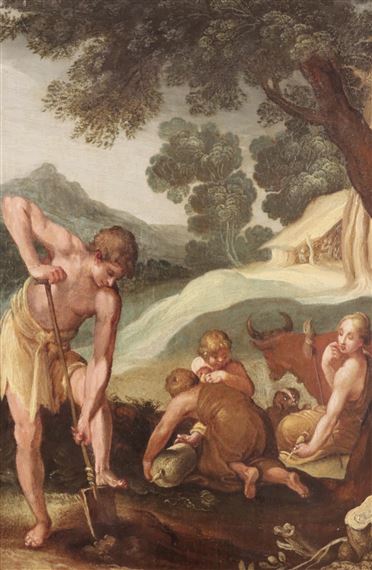 Abraham Bloemaert | ADAM AND EVE IN THE GARDEN OF EDEN | MutualArt
