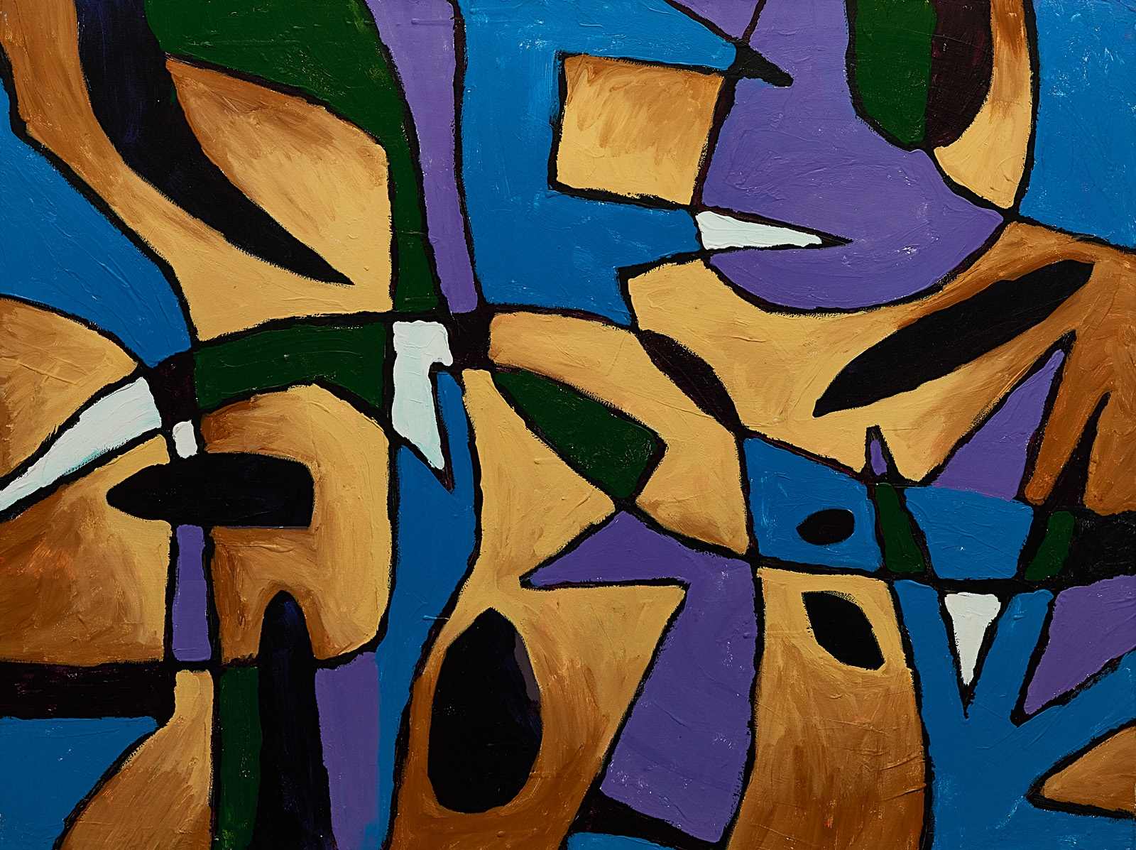 Artwork by Peter Poulet, Untitled, Made of acrylic on canvas