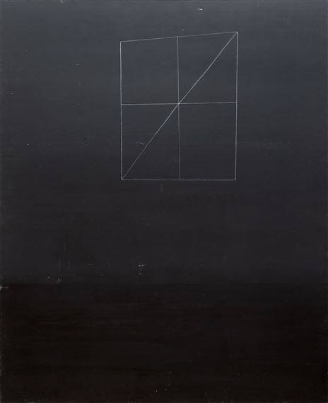 Bild III (Form mit Türkisch-Grab) by Günter Tuzina, 1983/1985-1986