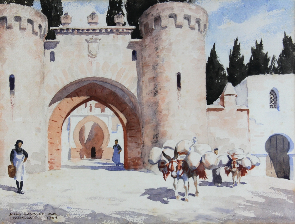 Artwork by John Lavalle, 'Esyepona', Made of watercolor