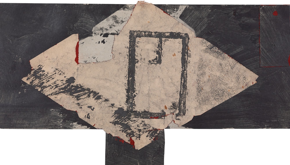 Artwork by António Dias, Sem Título, Made of mixed technique and collage on paper