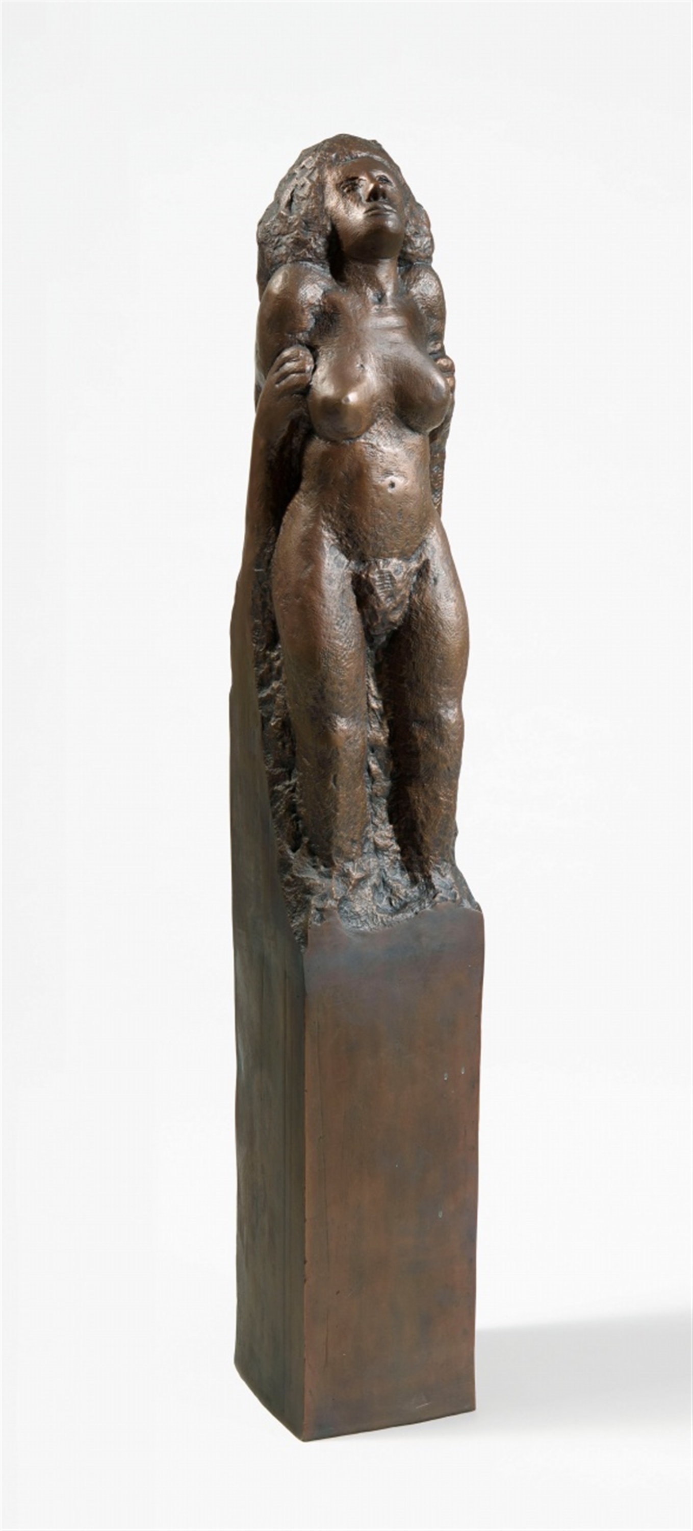 Stele mit weiblicher Figur by Alfred Hrdlicka, 1975/2000