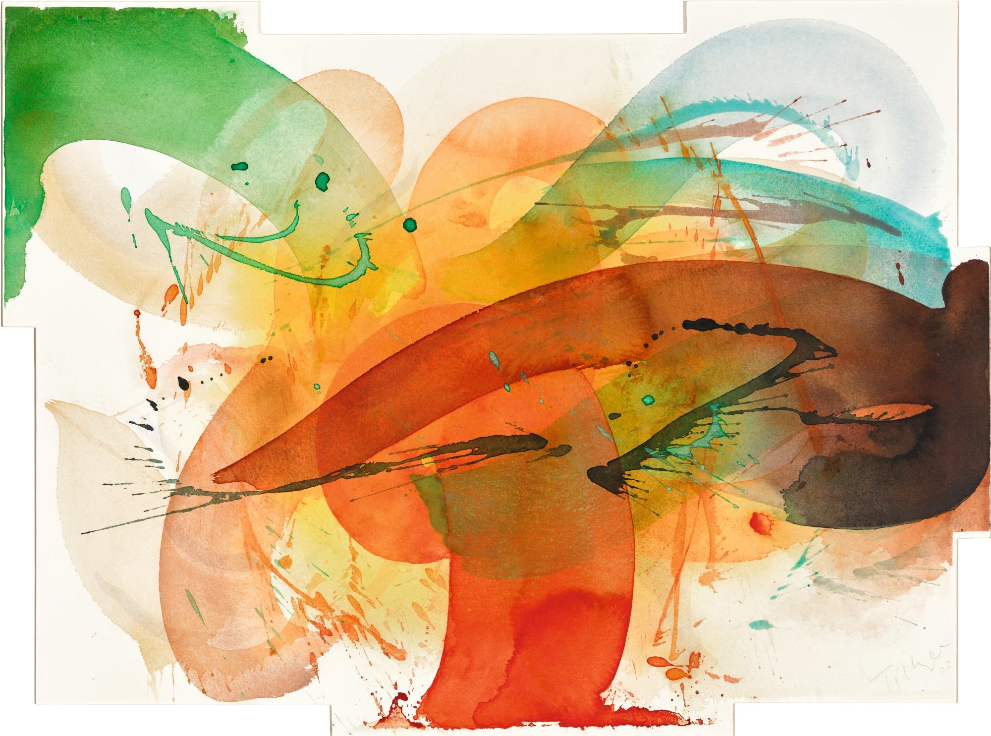 Artwork by William Tillyer, THE KERRY WATERCOLOURS (IRELAND), Made of watercolour on paper
