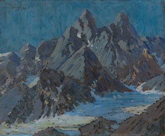 Les Aiguille de la Glière (at Night) - Clément Sénèque