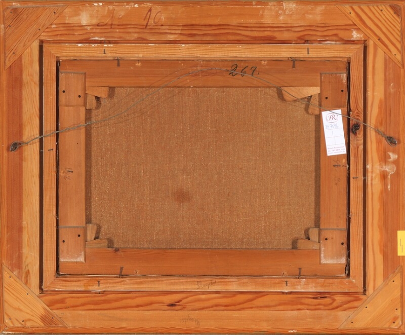 Artwork by Niels Peter Rasmussen, A jay, Made of Oil on canvas