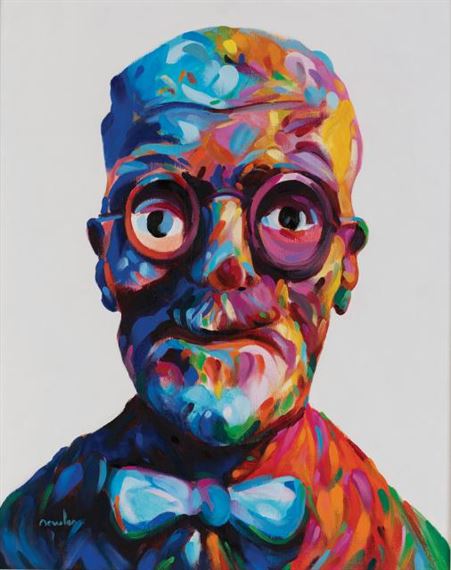 David Nowlan | JOYCE WITH BOW TIE | MutualArt