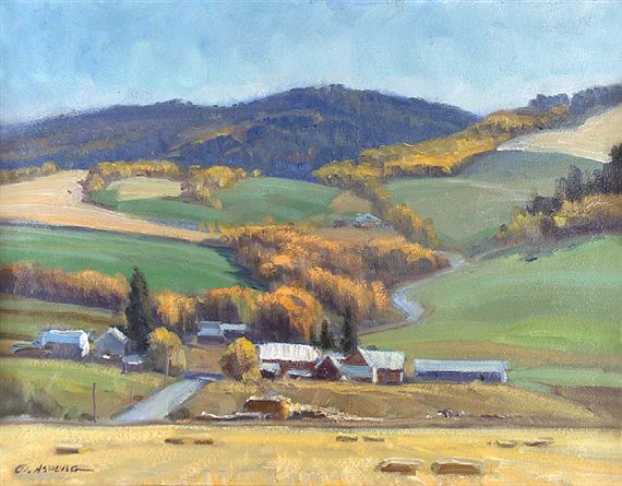 Star Valley (Study) by Clyde Aspevig