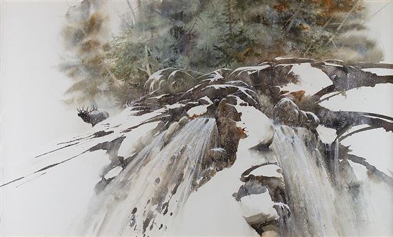 Along the Continental Divide by Morten E. Solberg