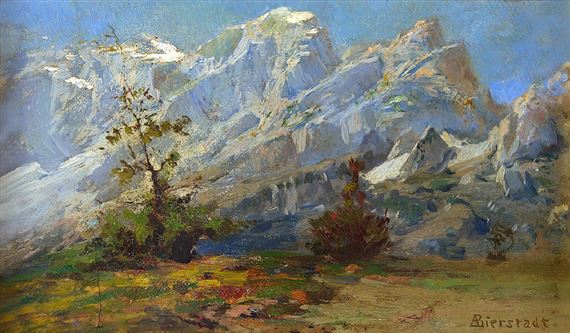 Grand Tetons by Albert Bierstadt, 1871