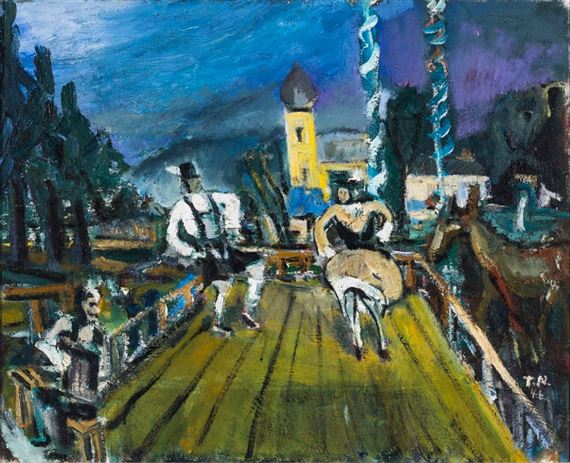 Fair dance in Upper Bavaria by Thomas Niederreuther, 1946