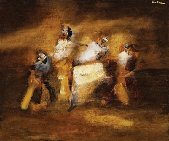 Magicians by Mircea Ciobanu, 1980
