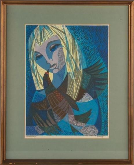 Wounded Bird by Eileen Mayo, 1967