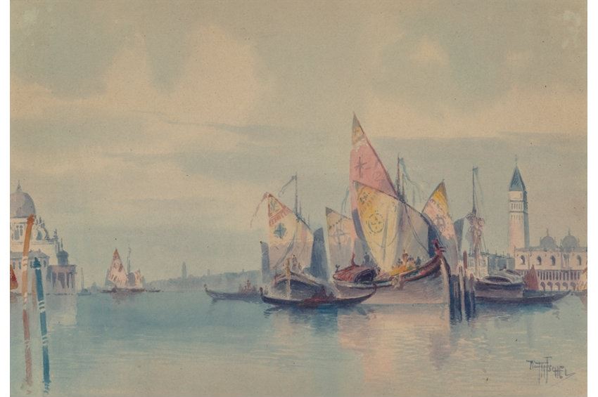 William Ritschel | Sails in Venice | MutualArt