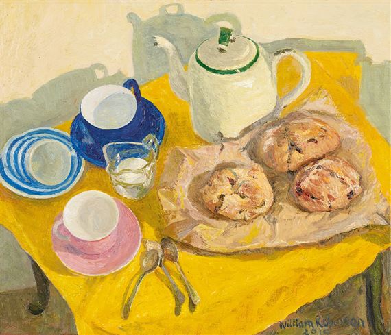 Tea with Rock Cakes by William Robinson, 2014