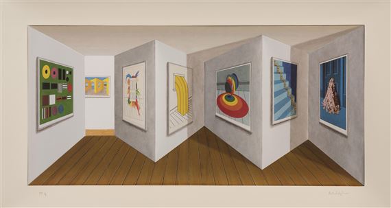 Patrick Hughes | Retrospective (2000) | MutualArt