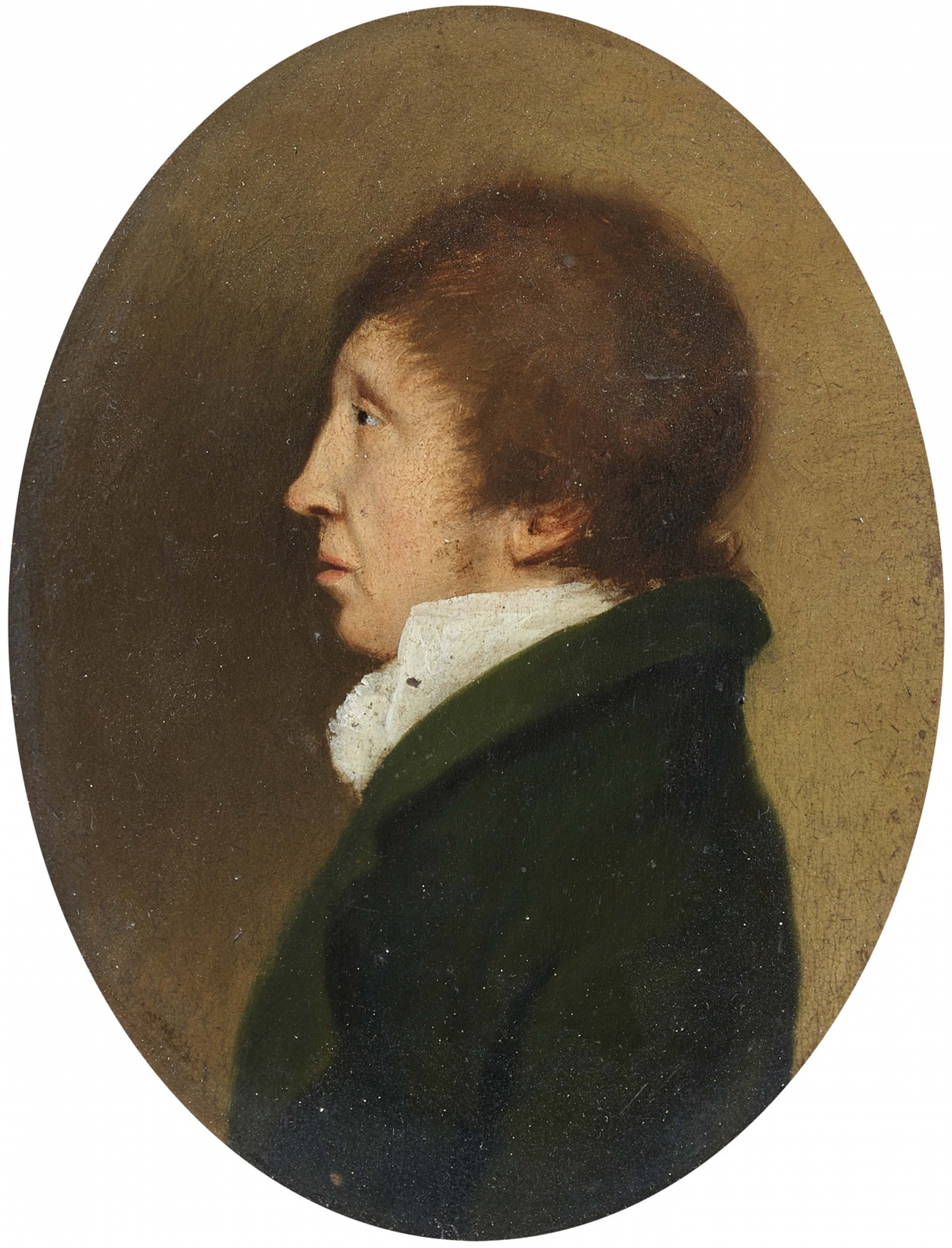 Artwork by Johann Christoph Rincklake, Portrait of the Lawyer and Draughtsman Franz Meyer aus Rheine, Made of Oil on panel