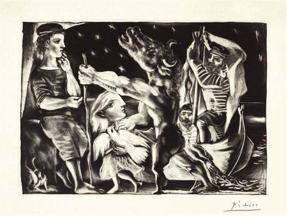 Pablo Picasso | FAUNE DÉVOILANT UNE FEMME (BLOCH 230; BAER 609
