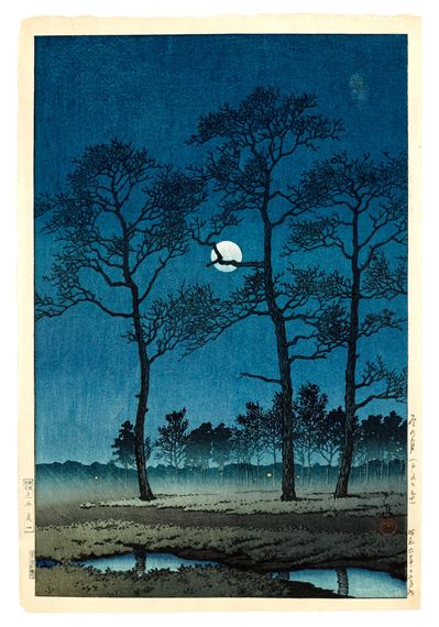 2 Works: Fuyu no tsuki Toyamagahara; Shimoda Kakizaki Bentendo