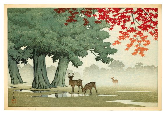 3 Works: Nara Park; Shiba Onshi koen; Towada-ko
