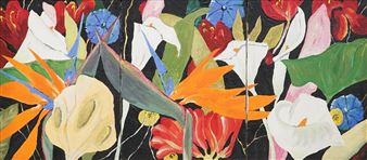 Tropical Flowers - Denise Barry