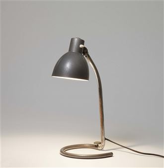 A tubular table lamp - Heinrich-Siegfried Bormann