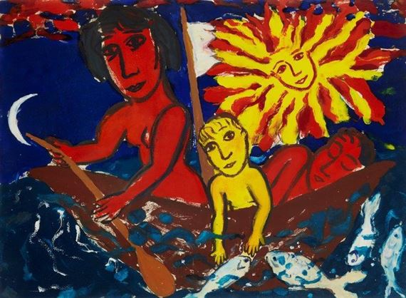 The Journey by Eileen Cooper, 1988