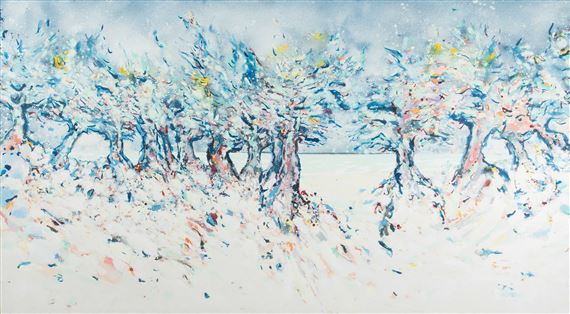 Tree Painting No. 3 by Christian Peltenburg-Brechneff, 1983-1984