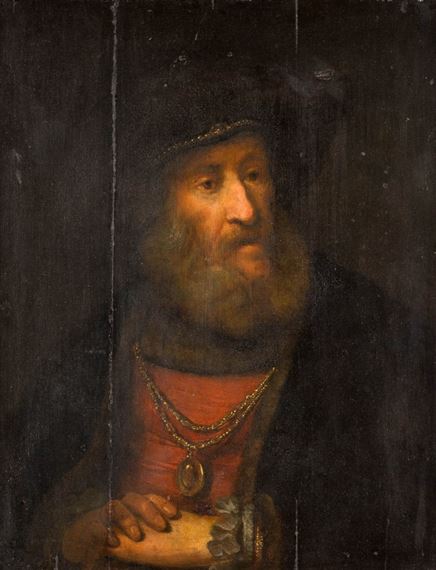 Rembrandt van Rijn | PORTRAIT OF A MAN WITH GOLD CHAIN | MutualArt