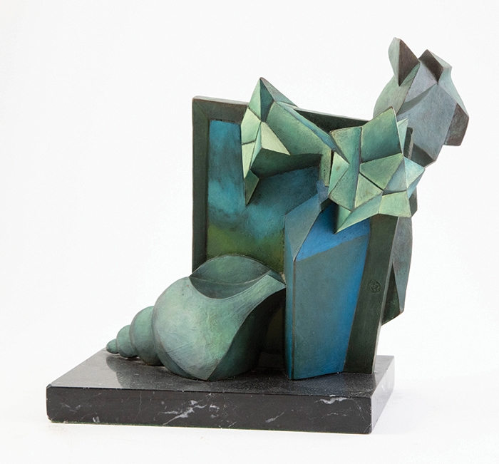 Terry Stringer Still Life with Torse, Flowers & Seashell (1981