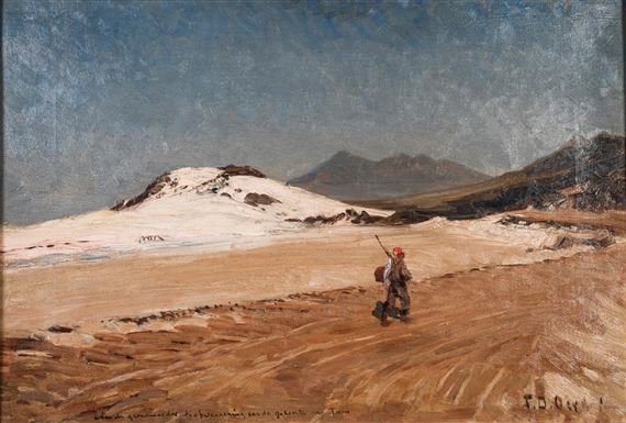 Fisherman's journey home by Frans Oerder