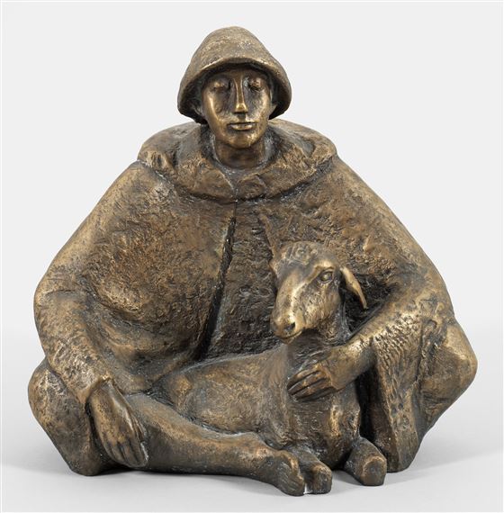 "Mensch und Tier" by Maren Lipp, 1984