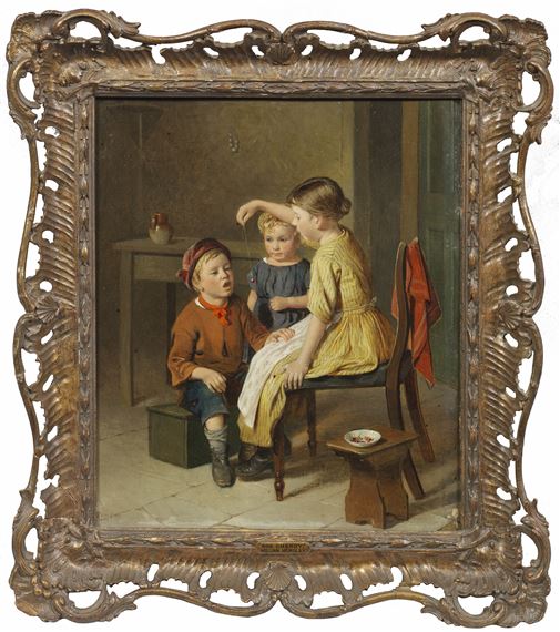 "Bob-cherry" (Kirschenfang-Spiel) by William Hemsley