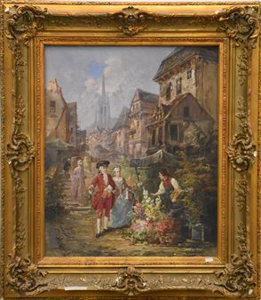 Le marchand de fleurs - George Chabrier