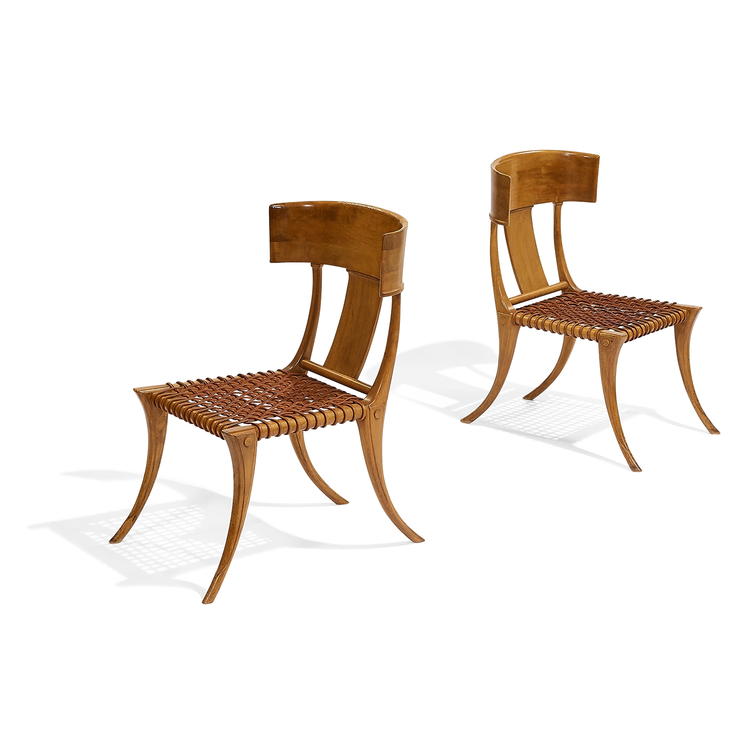 2 Works: Klismos Chairs, Greece by Terence Harold Robsjohn-Gibbings, 1960s