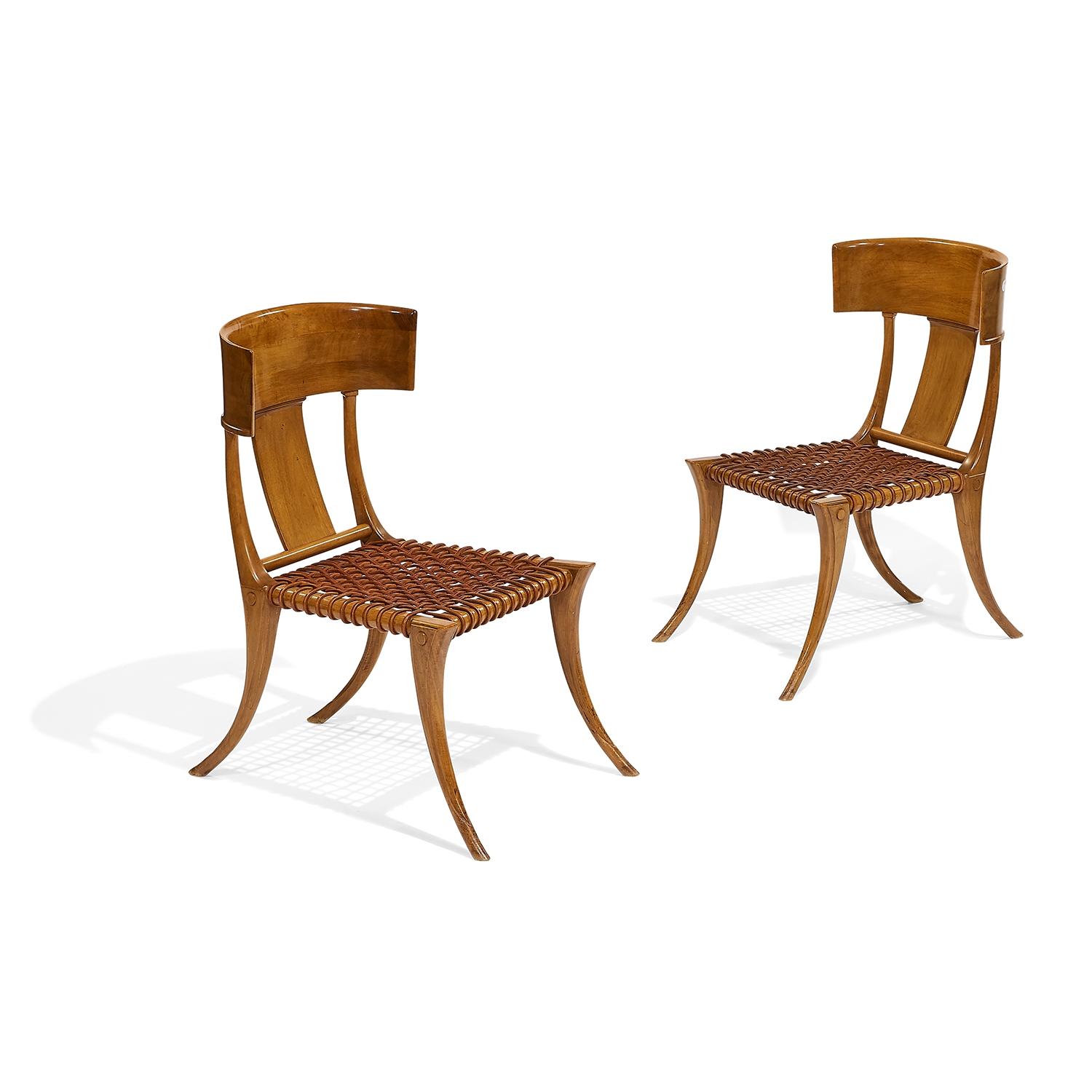 2 Works: Klismos Chairs by Terence Harold Robsjohn-Gibbings, 1960s