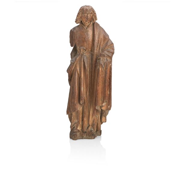 Flemish School, 16th Century | A 16th century carved oak Flemish figure ...