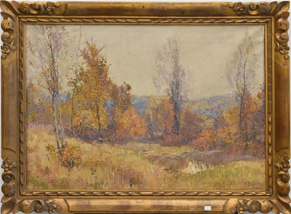 Paysage de Campine by Henri Deglume