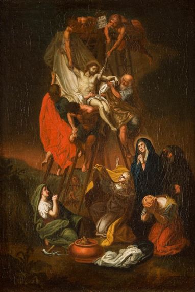 Deposition of Christ by Nazarene School, 19th Century