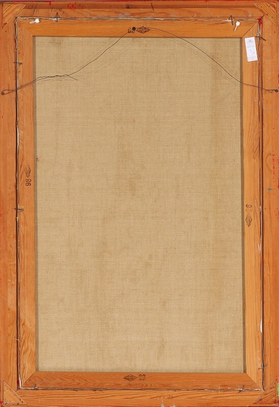 Artwork by Knud Raaschou-Nielsen, Two studies, Made of Oil on canvas and pencil on paper