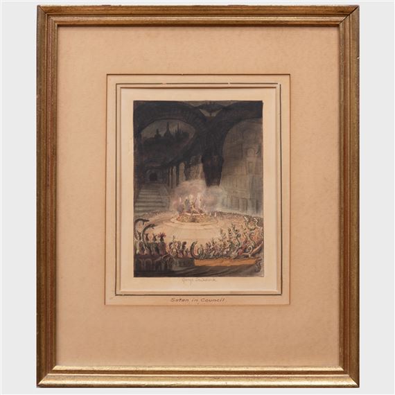 5 Works: Satan in Council; Sketches by George Cruikshank
