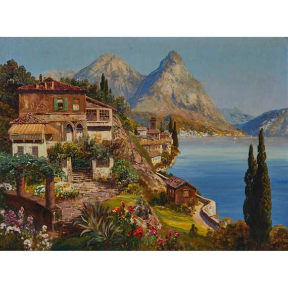 VILLA ON THE AMALFI COAST by Gottfried Arnegger