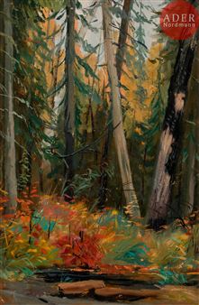 Sous bois - Vladimir Petrovitch Tomilovsky