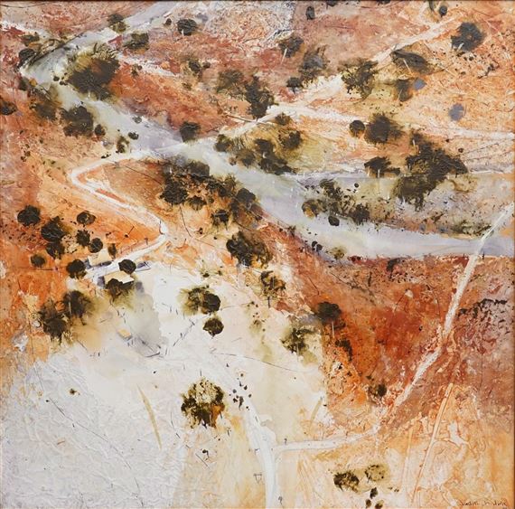 Mustering Outpost #2, 2001 by Judith White, 2001